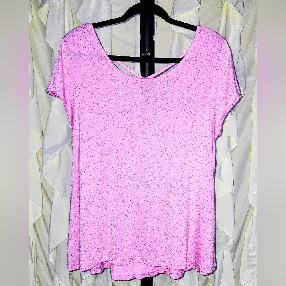 Pink Sparrkly Blouse